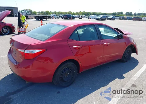 2015 Toyota Corolla Le z USA, uszkodzony, nr VIN 2T1BURHE9FC339954